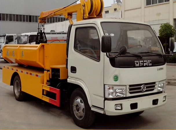 4x4 right hand drive sanitation sludge dredging cleaning truck