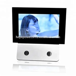 Power Bank Table Menu Video Advertisement LCD