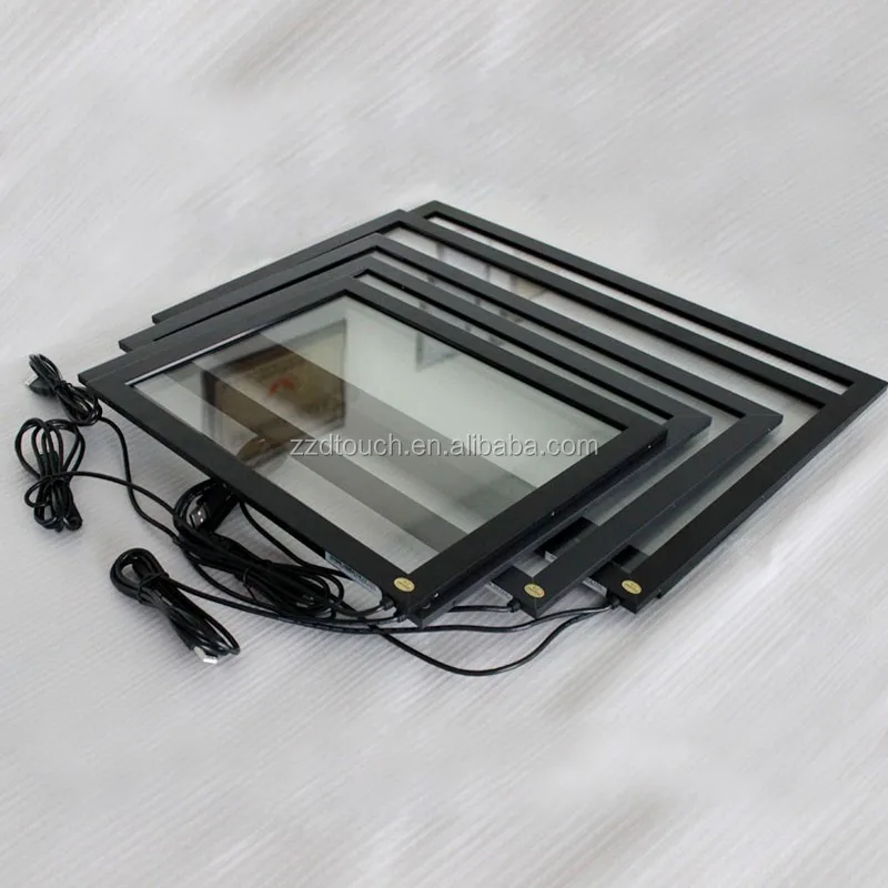

17inch infrared touch ir multi touch screen frame for lcd monitor, Black