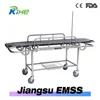 Stainless steel hospital ambulance stretcher truck emergency room bed