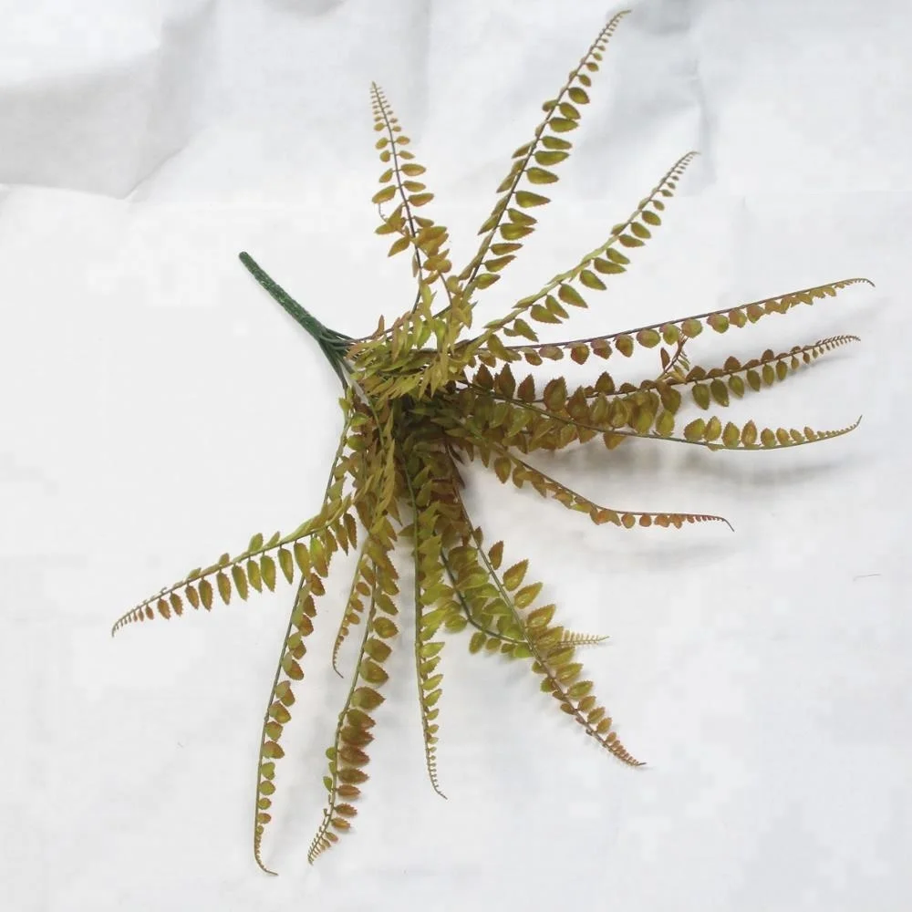 
the newest china factory hot sale artificial plant plastic fern for decoration 