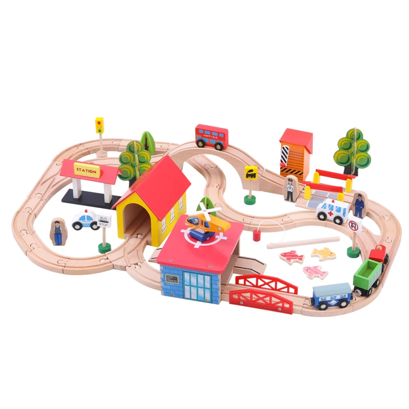 kids train track set