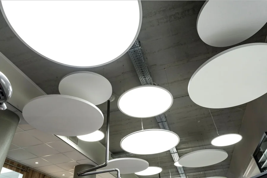 60W Dimmable Round Panel Led Light For Office