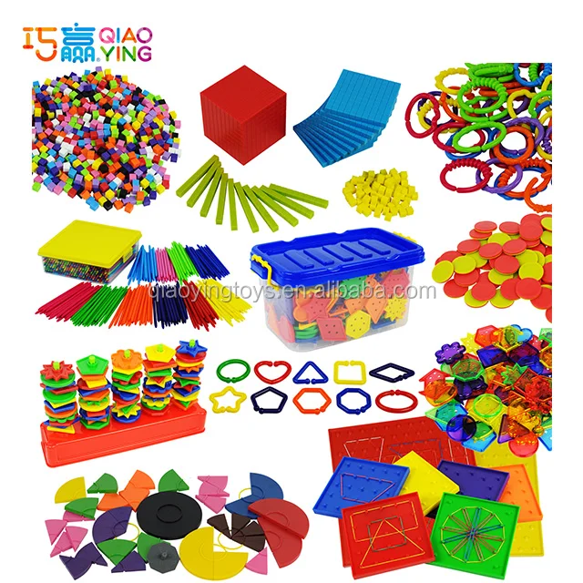 
128 pcs wholesale,colorful attribute blocks in early education 