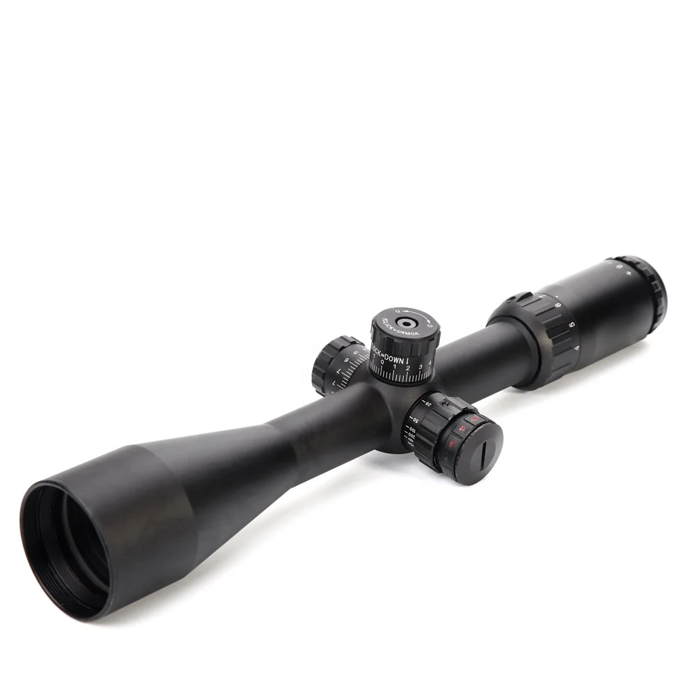 

LUGER 6-24X50 SF FFP Optical Sight Riflescope Side Parallax Glass Etched Scope Reticle Lock Reset