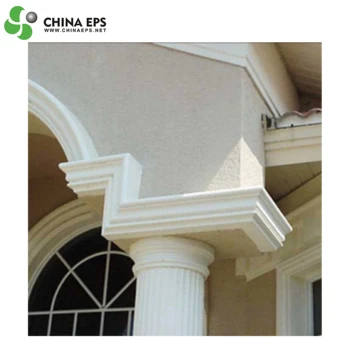 Polystyrene Foam Cornice Design For House Polyurethane Outside