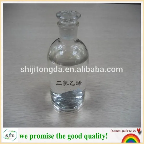 Clear liquid of  TRICHLOROETHYLENE/TCE99.9% /cas:79-01-6   from China