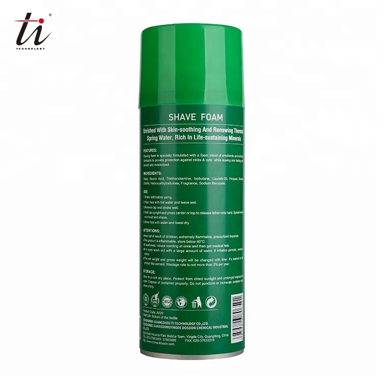 
Good Quality Shaver Foam for Men, Popular 3N Beard Shave Foam with Lemon Fragrance, High Quality Scent Shaving Foam 