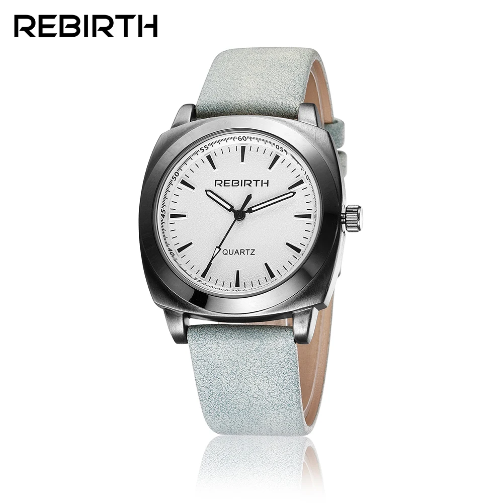 

RE 042 Creative Design Quality Men Leather Quartz Stainless Steel Military Timepieces Watch Relogio Masculino