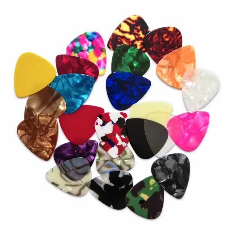 

0.46mm 500PCS colorful celluloid Guitar Pick for ukulele