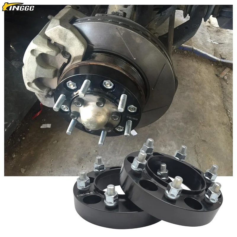 Aluminum 30mm Hub Centric Wheel Spacers 6x139.7 For L200 Pajero Montero