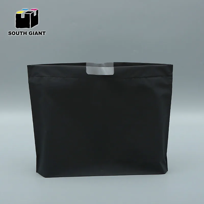 
Custom Printed Accept Wholesale White Drawstring Matte PE Plastic Shopping Bag With Handle 