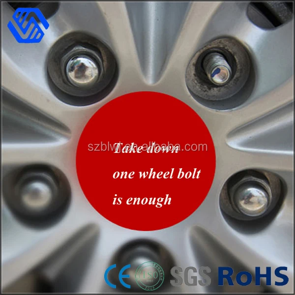 Auto Tire Antitheft Screw Nut Stainless Steel Wheel Bolts Wheel Nut