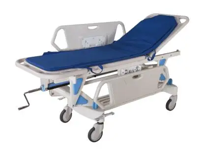 Hospital operating patient transfer cart trolley medical trolley for sale