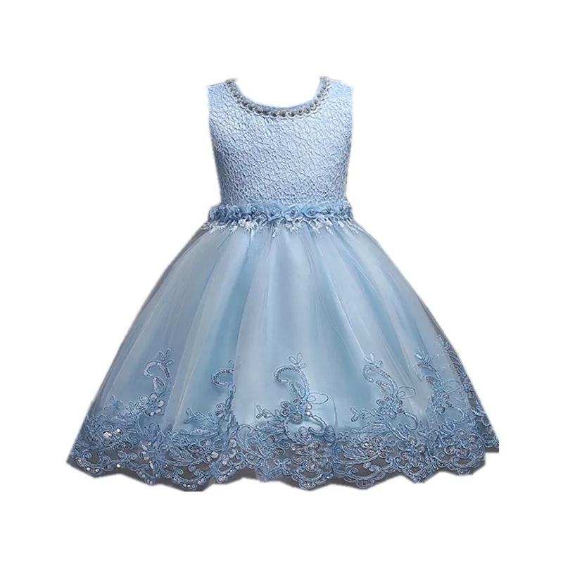 

Children's Lace Princess Dress Girls Dress Children's Dress Children's Dance Wear, White;pink;blue;purple