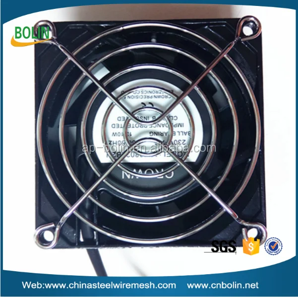 Condenser Fan Guards Cover Stainless Steel Fan Guard Grill Silver 140mm