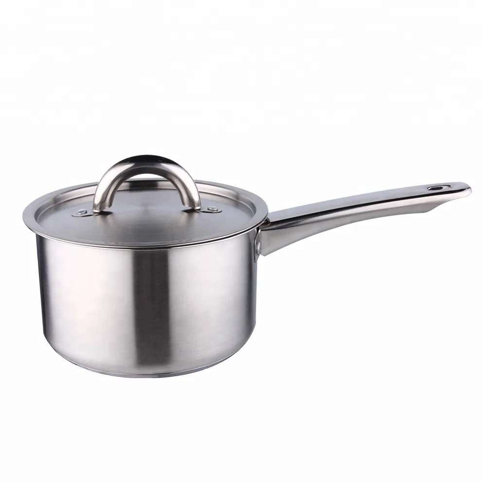 

Factory  stainless steel sauce pan 1.8L korean pot cookware with lid kitchenware china saucier