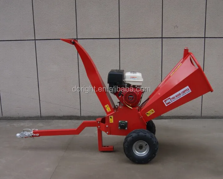 
15HP Loncin engine garden shredder chipper 