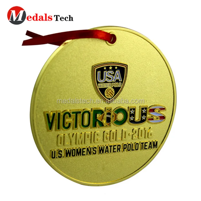 Factory price `3d logo metal running old sport medals