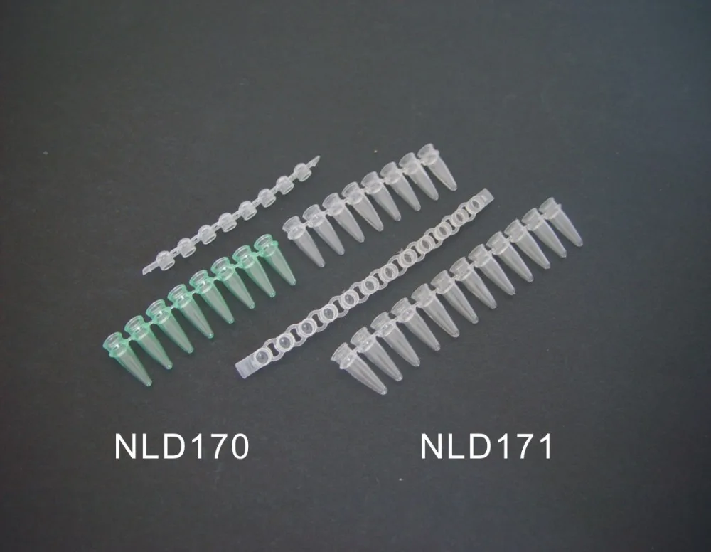 8 Strip 0.1ml 0.2ml Pcr Tube With Flat Top