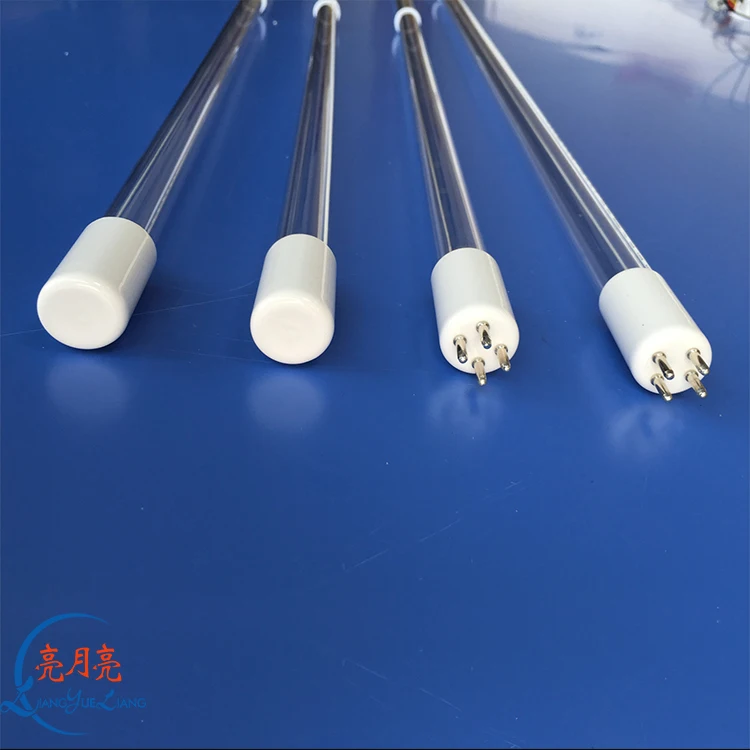 Straight type 4 pin ultraviolet light uvc bactericidal lamp for drinking water