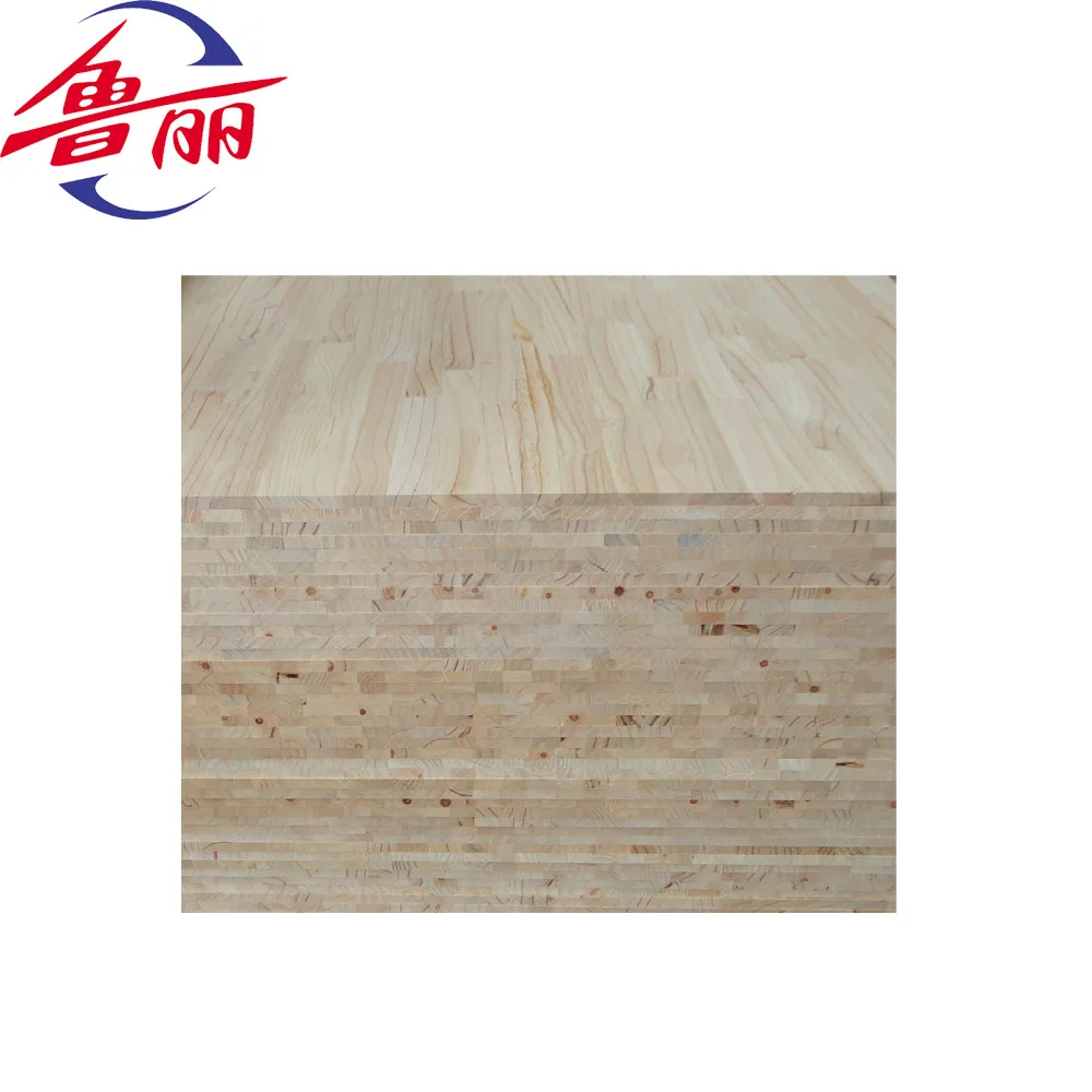 
15mm Rubber wood finger joint laminated panels with low price 