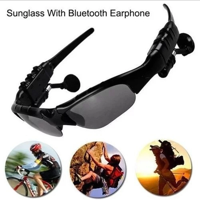 Amazon Hot Smart Bluetooth Headphone Sunglass Polarized Sport Glasses