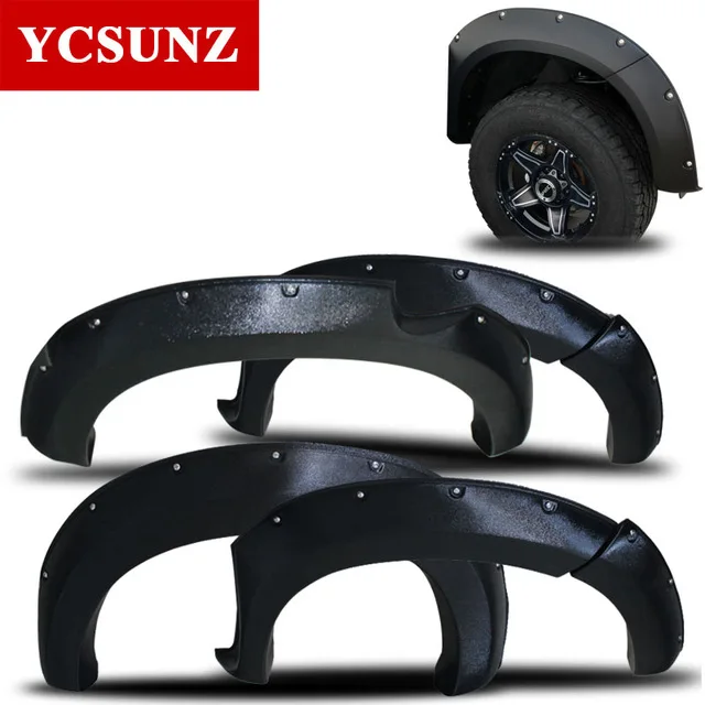 2012 2014 Fender Flares For Hilux Accessories Black Arch Wheel For