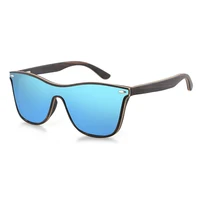 

italy design ce new vintage square women custom black polarized shades mirror wood sunglasses for men