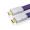 hot selling flat hd tv v2.0 hdmi cable support hdmi 2160p 4k 3d for ps4 hd video audio return