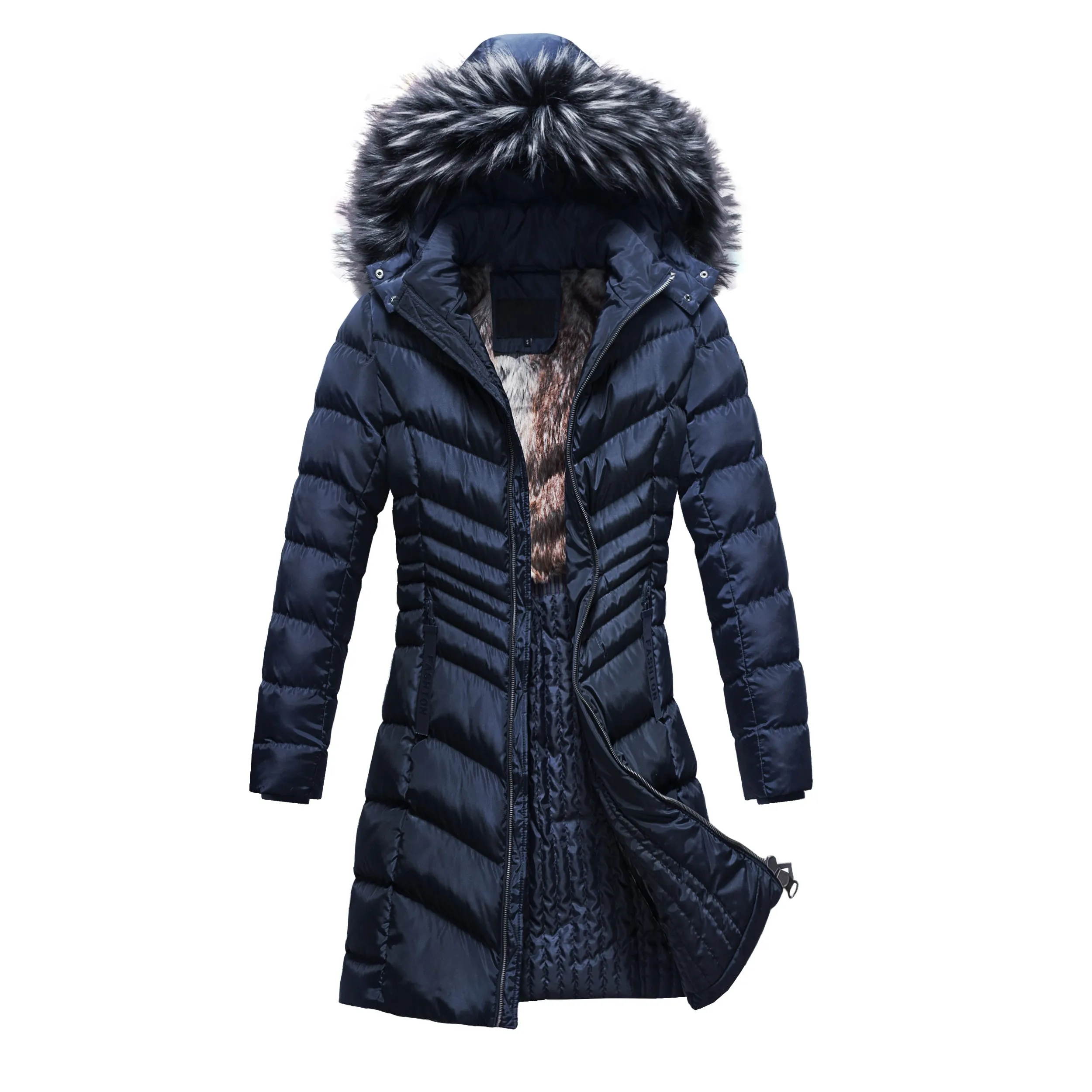 

RTS High quality beautiful custom simple ladies long winter wears women jacket ready to shop, Oem