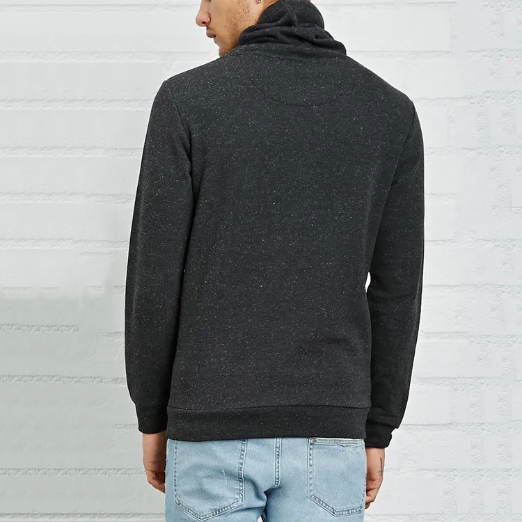 2019 High Quality Men Raglan Sleeve Plain Funnel Neck Hoodie Buy