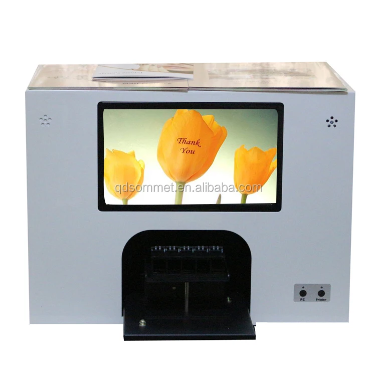 

free shipping Latest model digital nail art machine nails printing machine 2 cartridges free