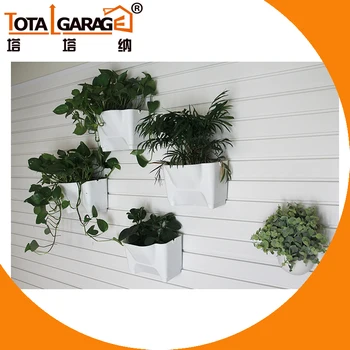 Wall Hanging Flower Pots home/shop decorative wall hanging flower pots with slatwall panel Wall Hanging Flower Pots home/shop decorative wall hanging flower pots with slatwall panel