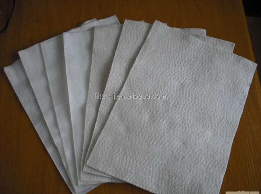 
durable quality needle punched non-woven geotextile for earthwork 