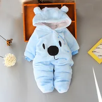 

Winter Baby Boy girls Clothes Cotton Newborn toddler Clothes Infant Jumpsuits new born warm clothing one piece