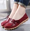 2019 New Arrivals Casual Slip-on Flat Heel Leather Loafer Shoes BF8020