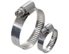 Handy Helpful Stainless Steel Hose Clamp w/ Screw Bolt Closure