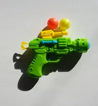 Free Shipping Children s Plastic Toy Gun Stretch Tennis Christmas Birthday Fun Outdoor Sports Color Random