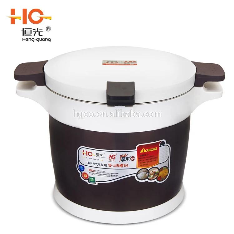 
Wholesale kitchen stainless pots food grade plastic thermal cooker for cooking 