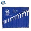 Full Polished 8mm-32mm Mirror Combination Wrench Set For Auto Repair