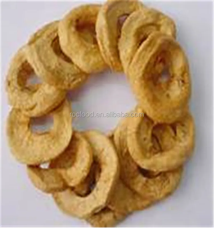 Udara kering keripik apel organik, harga pasar buah apel 