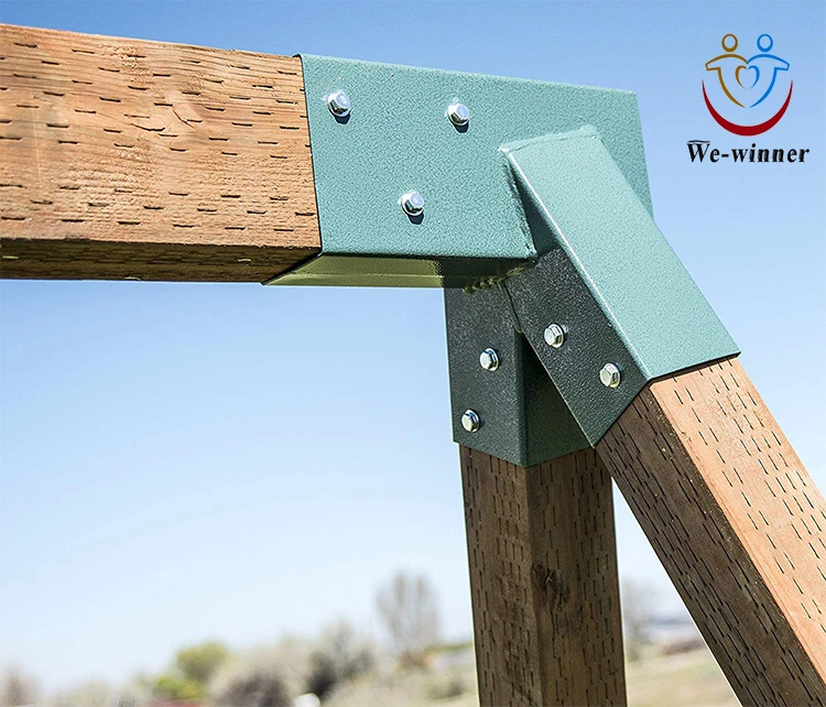 AFrame Swing Set Bracket swing corner bracket Includes Installation