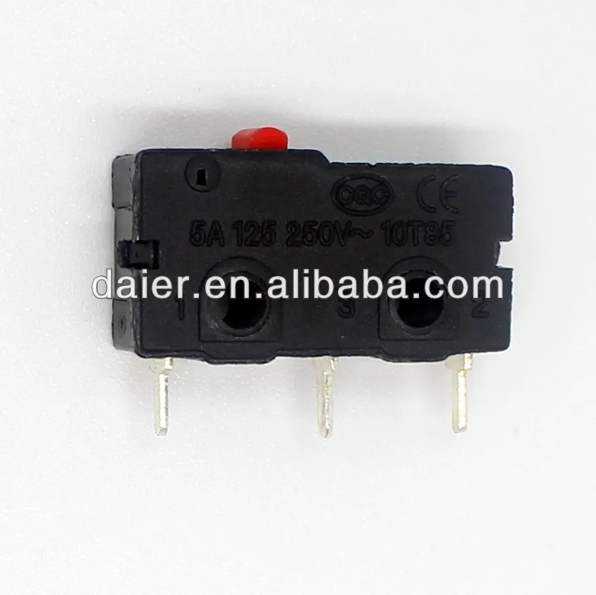 Mini Micro ON OFF Switch with No Lever PCB Terminals KW4-Z1P