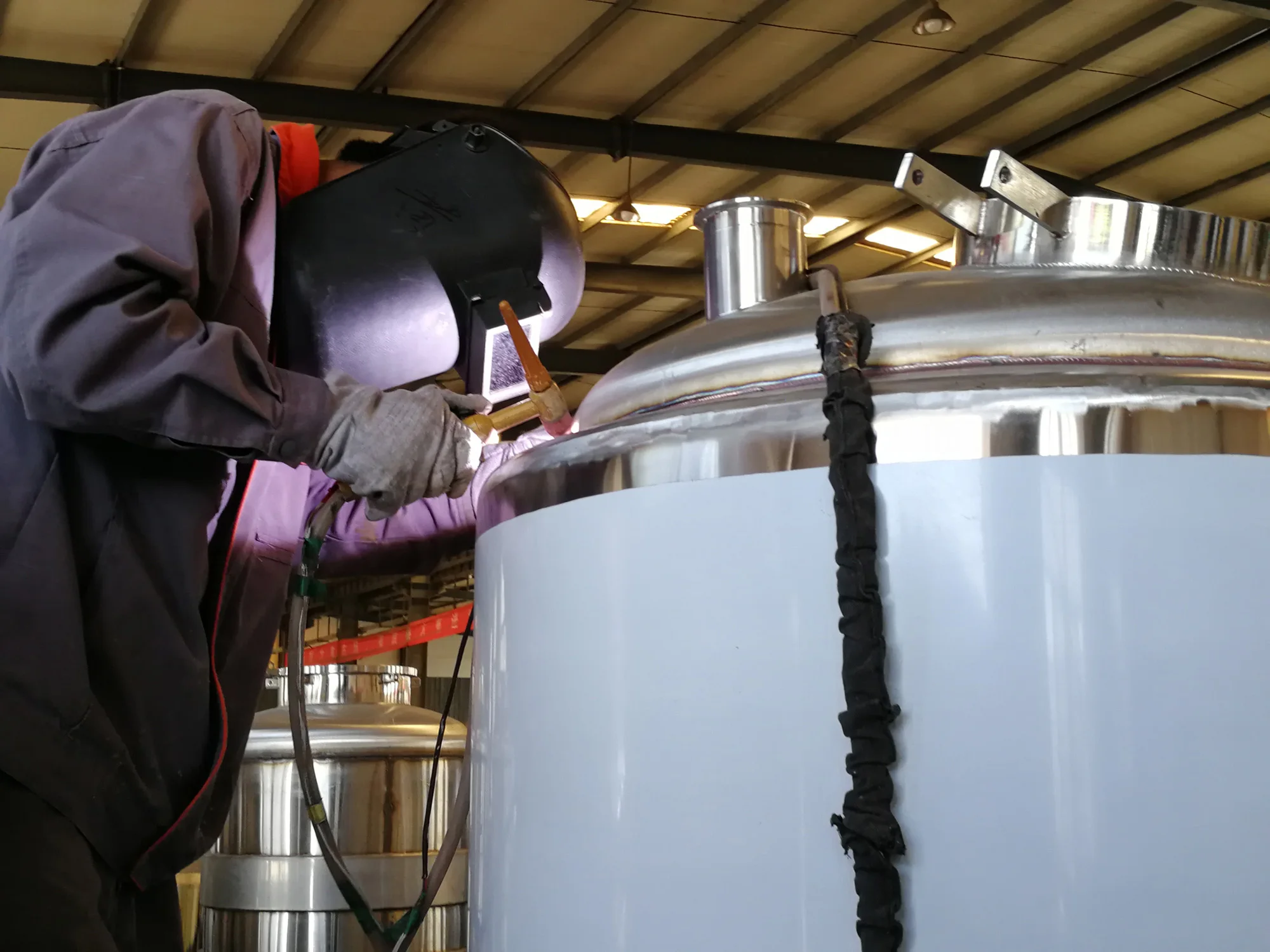 Stainless steel food grade beer fermentation tank for sale