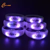 15 multicolor Led bracelet control dmx led slap bracelet