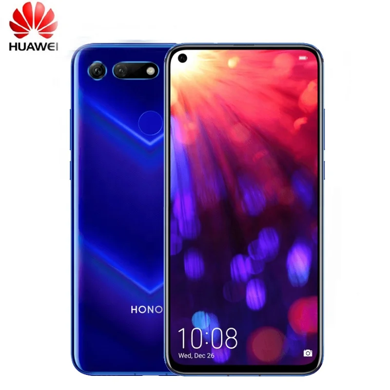 

Original HUAWEI Honor View 20 Smartphone Honor V20 Android 9 8GB RAM 128GB/256GB ROM Support NFC Fast Charge Mobile Phone, Black;gold