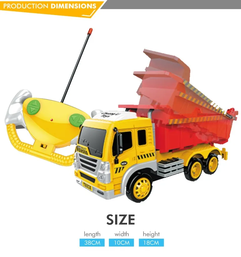 remote control dump truck toy