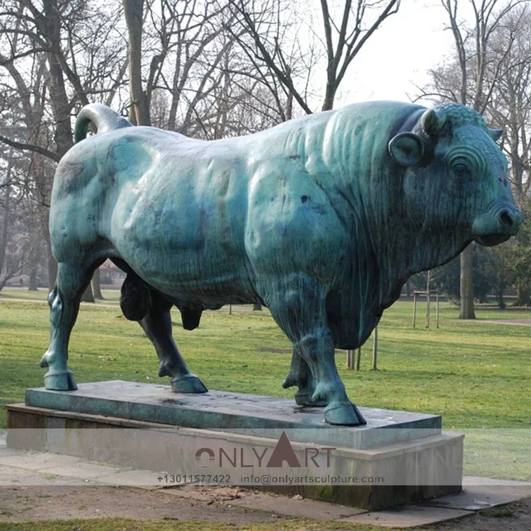 Custom Made Life Size Brass Bull Statue Buy Life Size Bull Statue,Bull Statue,Brass Bull