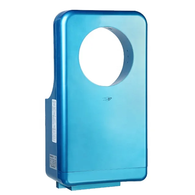 
Hospital Bathroom Antibacterial ABS Plastic Circular High Speed Electric Automatic Hand Dryer 